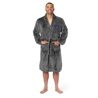 Los Angeles Dodgers The Northwest Group Charcoal 2024 World Series Champs Silk Touch Robe