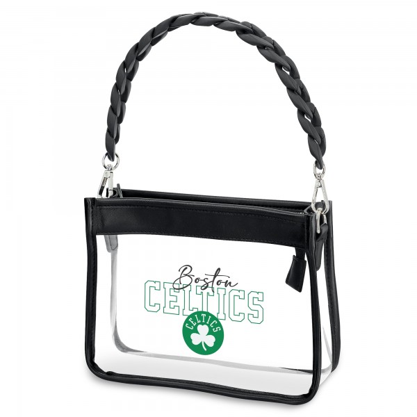 Boston Celtics WEAR by Erin Andrews Plastic Chain Mini Crossbody