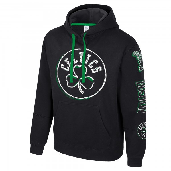 Unisex Boston Celtics Stadium Essentials Black Elementized Pullover Hoodie