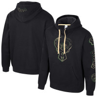 Unisex Milwaukee Bucks Stadium Essentials Black Elementized Pullover Hoodie