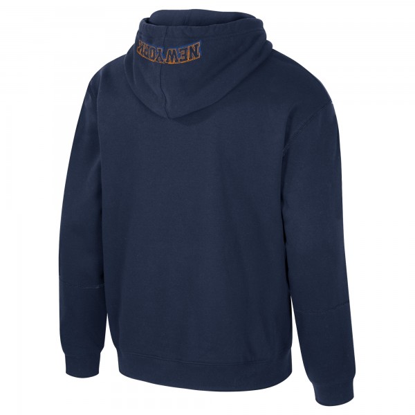Unisex New York Knicks Stadium Essentials Navy Elementized Pullover Hoodie
