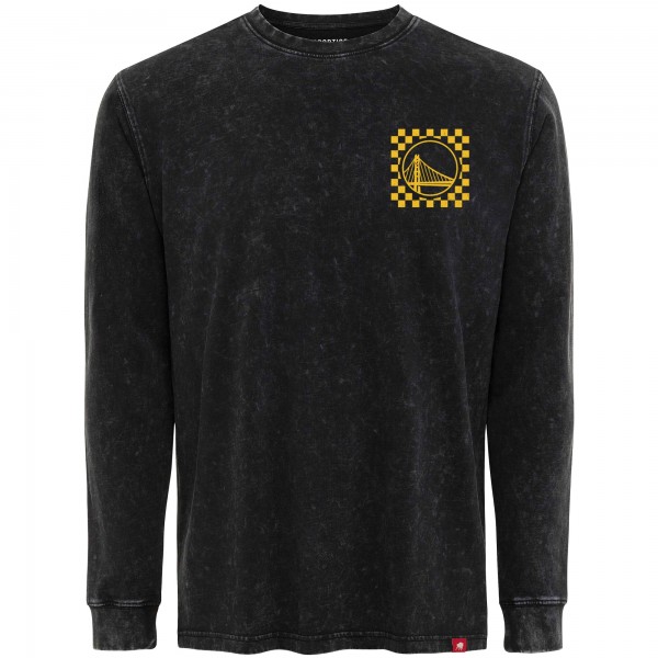 Golden State Warriors Sportiqe Black Bono Long Sleeve T-Shirt