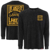 Футболка с длинным рукавом Los Angeles Lakers Sportiqe Black Bono