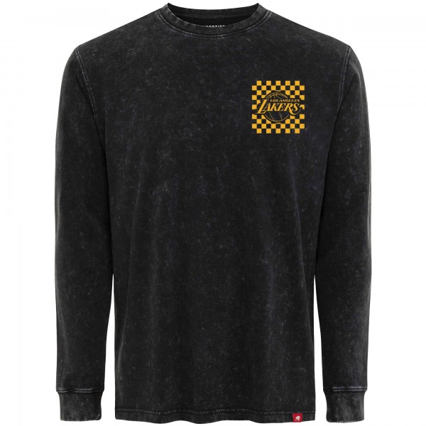 Футболка с длинным рукавом Los Angeles Lakers Sportiqe Black Bono