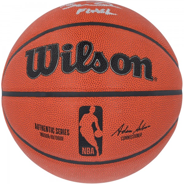Dwyane Wade Miami Heat Autographed Fanatics Authentic Wilson Authentic Series Indoor/Outdoor Basketball with Flash Inscription