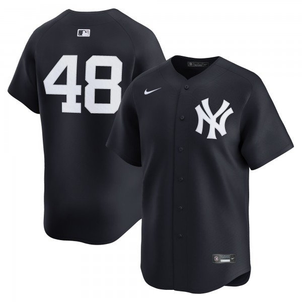 New York Yankees Paul Goldschmidt Nike Navy Alternate 2 Limited Jersey