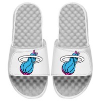 Шлепки Unisex Miami Heat ISlide White Logo Vice
