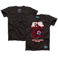 Футболка Unisex Washington Wizards NBALab x Hyperfly Heather Black Year of the Snake Lunar New Year Collection