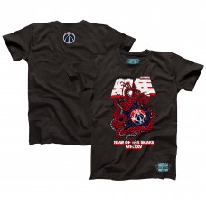 Unisex Washington Wizards NBALab x Hyperfly Heather Black Year of the Snake Lunar New Year Collection T-Shirt