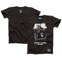 Футболка Brooklyn Nets NBALab x Hyperfly Unisex Year of the Snake Lunar New Year Collection - Heather Black