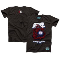 Unisex Philadelphia 76ers NBALab x Hyperfly Heather Black Year of the Snake Lunar New Year Collection T-Shirt