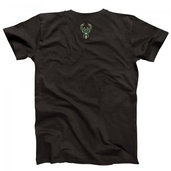 Unisex Milwaukee Bucks NBALab x Hyperfly Heather Black Year of the Snake Lunar New Year Collection T-Shirt