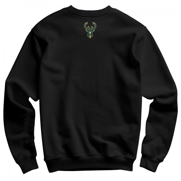 Unisex Milwaukee Bucks NBALab x Hyperfly Black Year of the Snake Lunar New Year Collection Sweatshirt