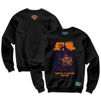Unisex New York Knicks NBALab x Hyperfly Black Year of the Snake Lunar New Year Collection Sweatshirt