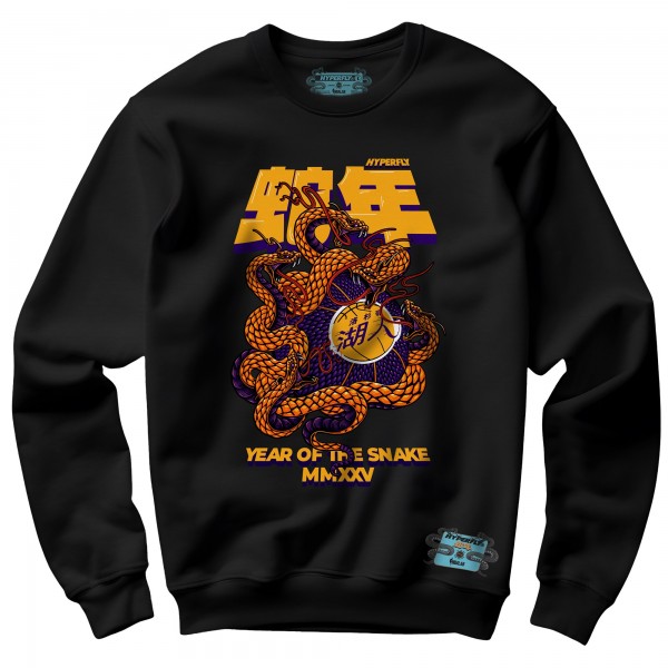 Кофта Unisex Los Angeles Lakers NBALab x Hyperfly Black Year of the Snake Lunar New Year Collection