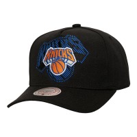Бейсболка New York Knicks Mitchell & Ness Black Tilted Pro Pinch