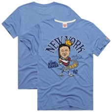 New York Yankees Babe Ruth Homage Light Blue Graphic Player T-Shirt