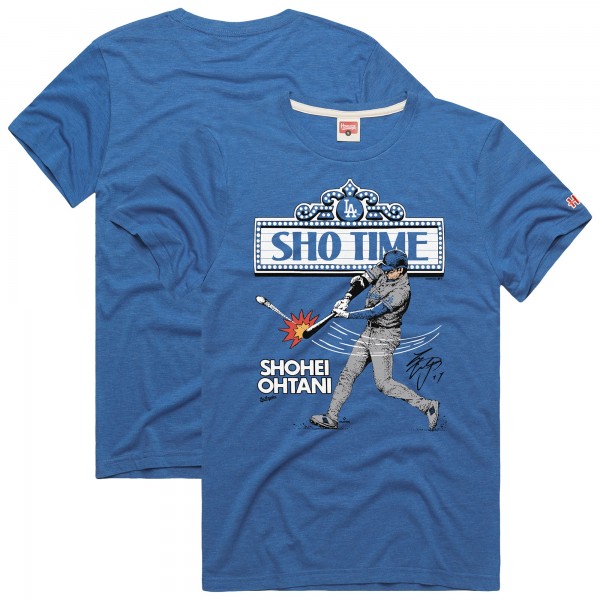 Los Angeles Dodgers Shohei Ohtani Homage Royal Graphic Player T-Shirt