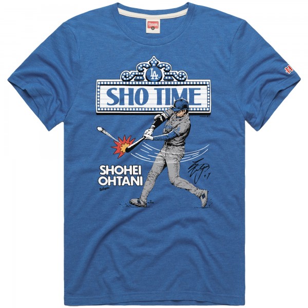 Los Angeles Dodgers Shohei Ohtani Homage Royal Graphic Player T-Shirt