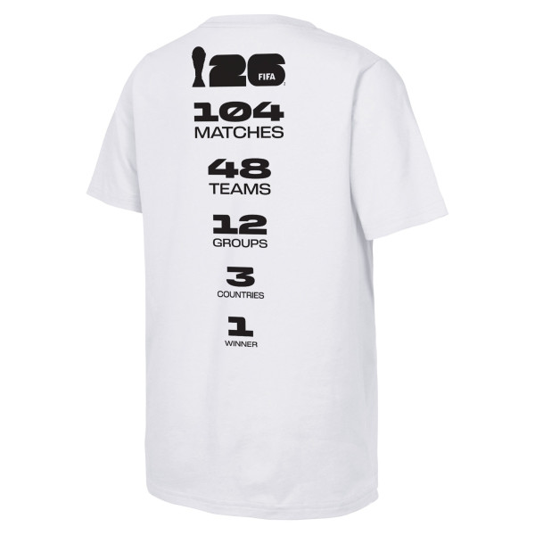Подростковая FIFA World Cup 2026 Graphic T-Shirt - White