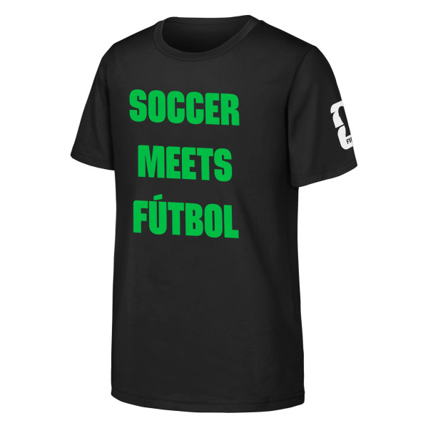 Футболка FIFA World Cup 2026 Soccer Meets Futbol - Black