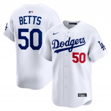Джерси Los Angeles Dodgers Mookie Betts Nike White Home Limited Player
