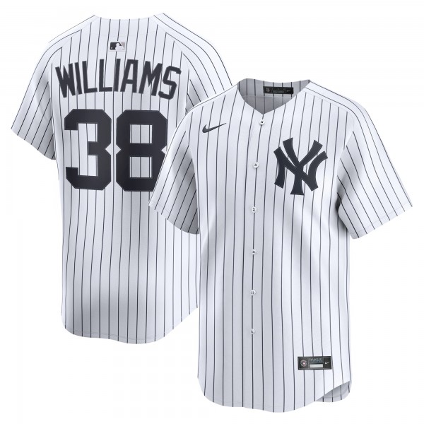 Джерси New York Yankees Devin Williams Nike White Home Limited Player