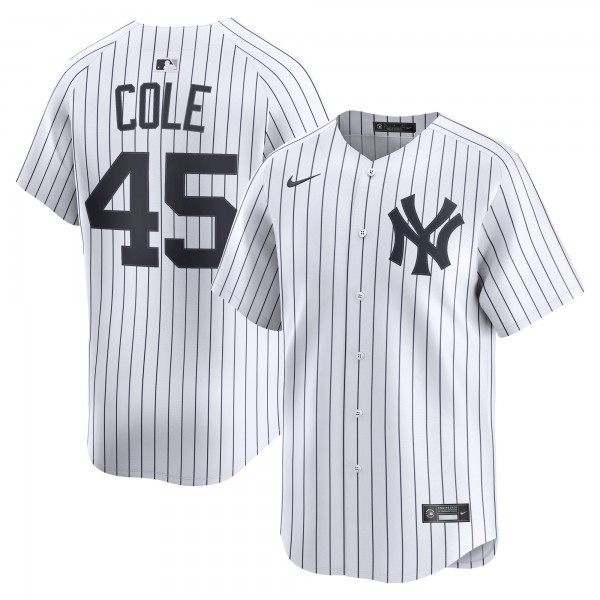 Джерси New York Yankees Gerrit Cole Nike White Home Limited Player