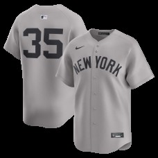 Джерси New York Yankees Cody Bellinger Nike Gray Road Limited Player