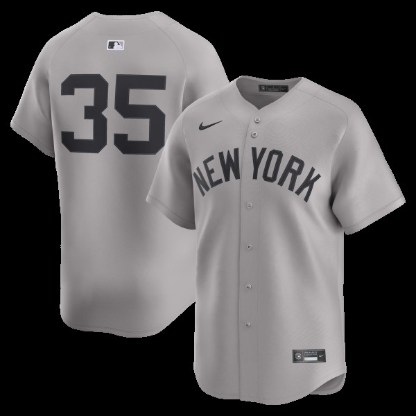 Джерси New York Yankees Cody Bellinger Nike Gray Road Limited Player