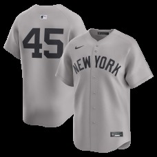 Джерси New York Yankees Gerrit Cole Nike Gray Road Limited Player