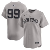 Джерси New York Yankees Aaron Judge Nike Gray Road Limited Player