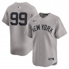 Джерси New York Yankees Aaron Judge Nike Gray Road Limited Player