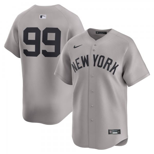 Джерси New York Yankees Aaron Judge Nike Gray Road Limited Player