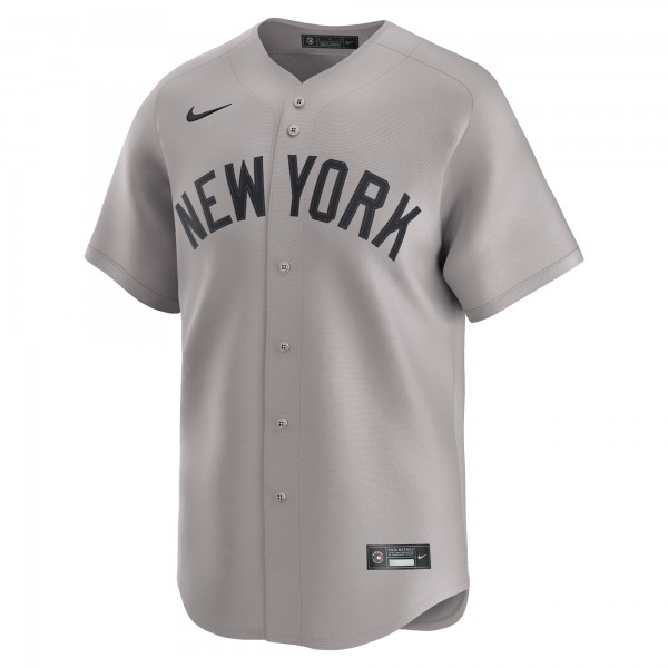 Джерси New York Yankees Aaron Judge Nike Gray Road Limited Player