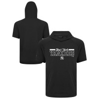 Levelwear New York Yankees Black Phase Vanguard Hoodie T-Shirt