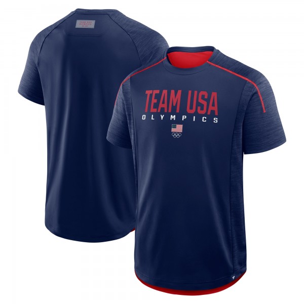 Футболка Team USA Fanatics Inbound Pass Play - Navy
