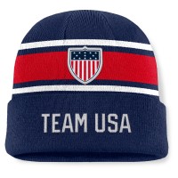 Шапка Team USA Fanatics Victor Cuffed Knit - Navy/Red