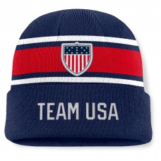 Шапка Team USA Fanatics Victor Cuffed Knit - Navy/Red