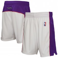 Toronto Raptors Mitchell & Ness White Authentic Shorts