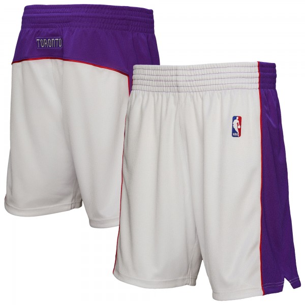 Toronto Raptors Mitchell & Ness White Authentic Shorts