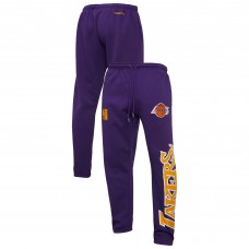 Los Angeles Lakers Mitchell & Ness Purple Hardwood Classics Team Origins Pants