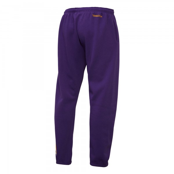 Los Angeles Lakers Mitchell & Ness Purple Hardwood Classics Team Origins Pants
