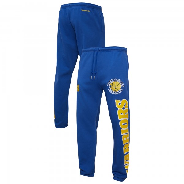 Штаны Golden State Warriors Mitchell & Ness Royal Hardwood Classics Team Origins