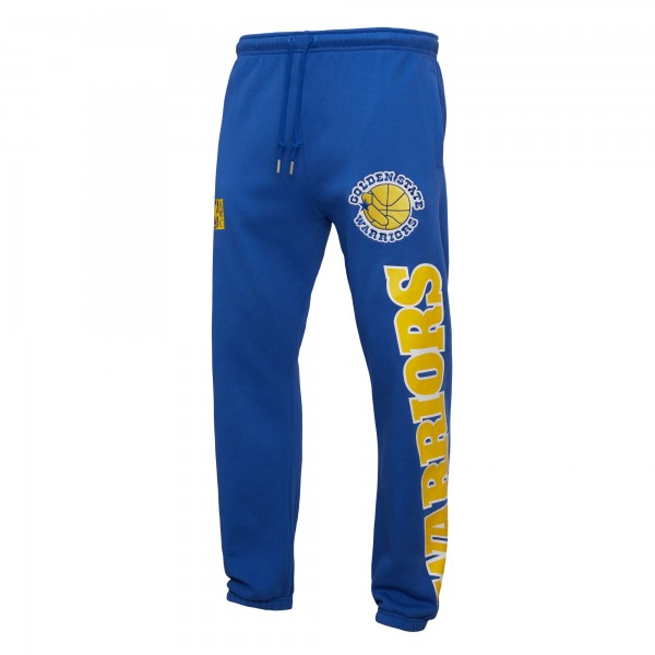 Штаны Golden State Warriors Mitchell & Ness Royal Hardwood Classics Team Origins