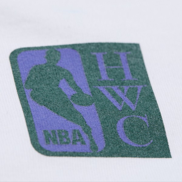 Unisex Milwaukee Bucks Mitchell & Ness White Hardwood Classics Vintage Team Origins Premium T-Shirt