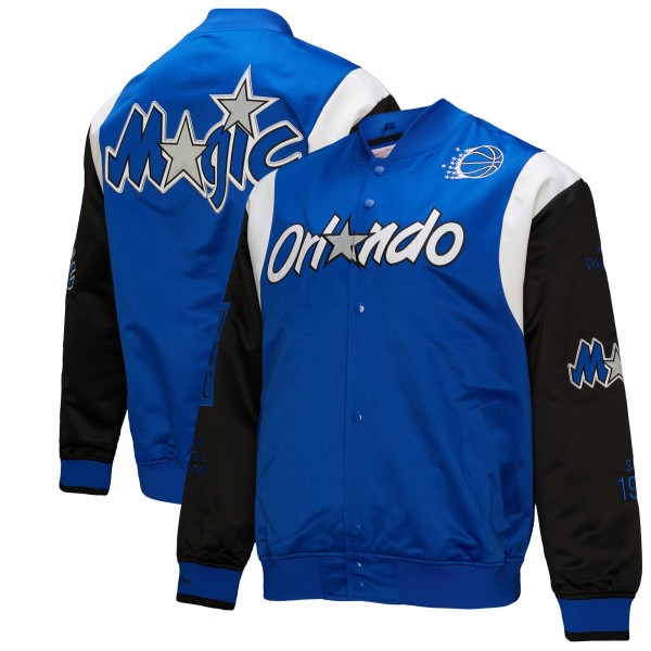 Куртка Unisex Orlando Magic Mitchell & Ness Blue Vintage Team Origins Satin