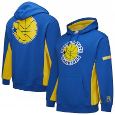 Толстовка Golden State Warriors Mitchell & Ness Royal Hardwood Classics Team Origins Fleece