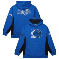 Толстовка Orlando Magic Mitchell & Ness Blue Hardwood Classics Team Origins Fleece