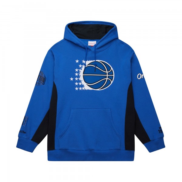 Толстовка Orlando Magic Mitchell & Ness Blue Hardwood Classics Team Origins Fleece